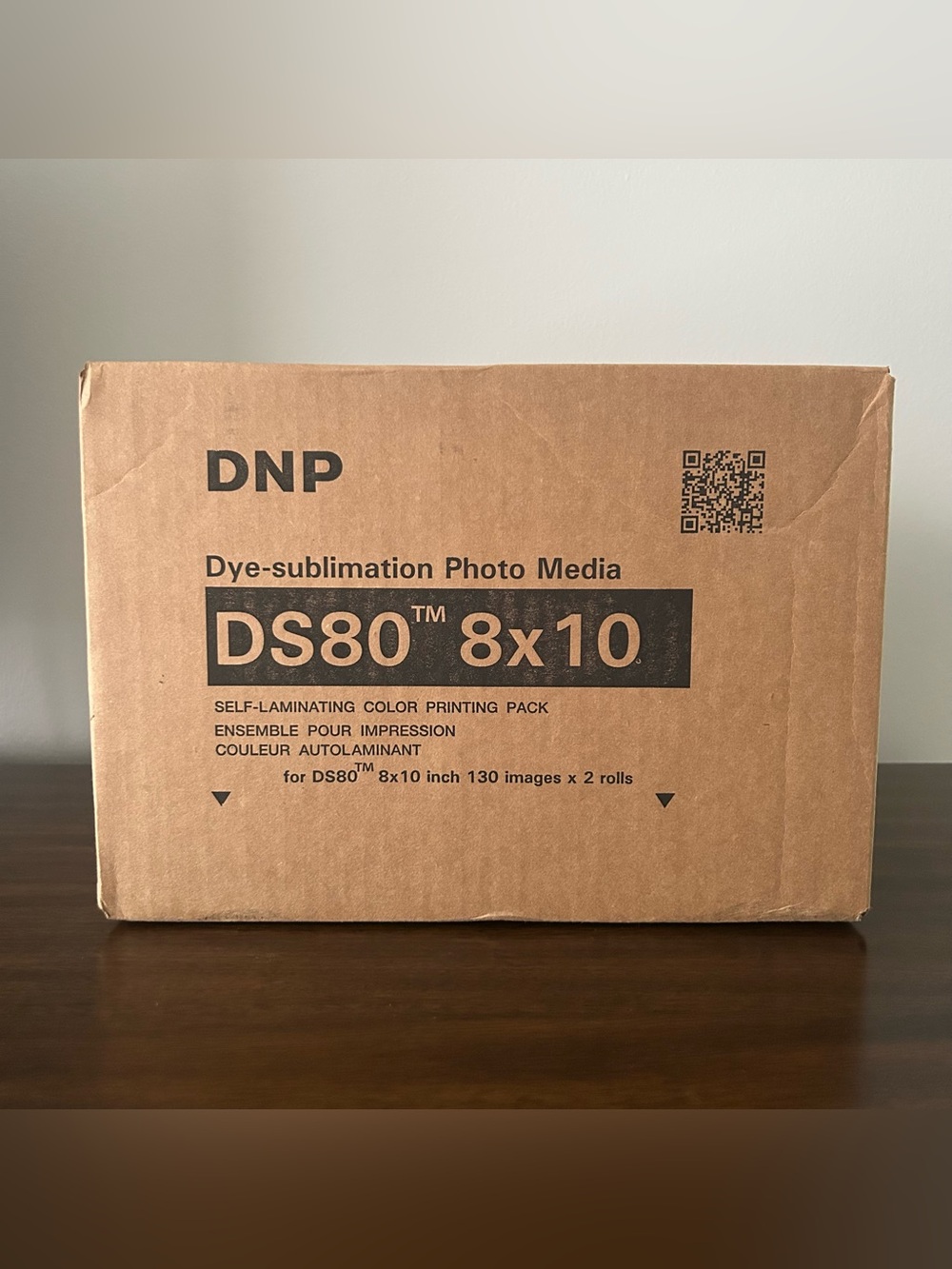 NEW DNP Dye-Sublimation Photo Media DS80 8x10 Self-Laminating Color Printing